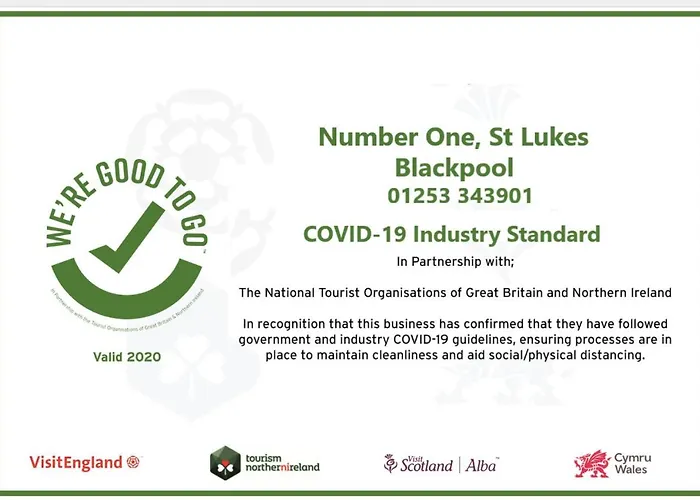 Bed and Breakfast Number One St Lukes à Blackpool